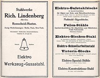 Anzeige Richard Lindenberg (1913)