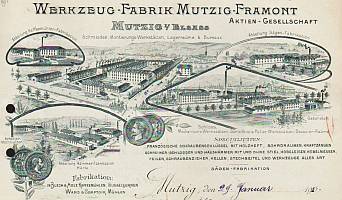 Mutzig-Framont, Mutzig, Fabrik 1910