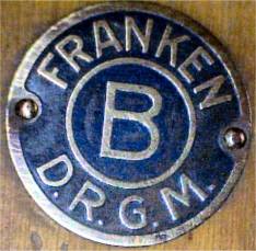 Markenzeichen Friedrich Ott, 'Franken B'